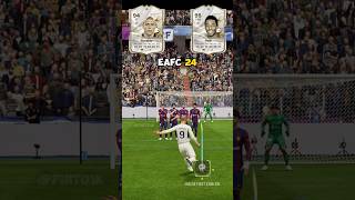 Ronaldo vs Pelé Free Kick FIFA 22  FC 24 fifa football shorts [upl. by Roanne]