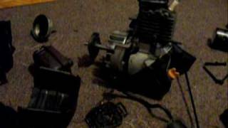 Ryobi 825R 4 Stroke Weed Trimmer Engine Part 1 [upl. by Thapa]