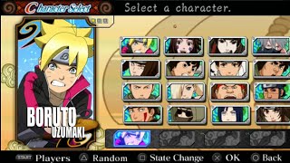 Naruto Shippuden Ultimate Ninja Heroes 3 Road To Boruto Super Mod Mobile Game Free [upl. by Nomit445]