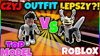 KTO MA LEPSZY OUTFIT W ROBLOX TOP MODEL [upl. by Ahsinoj]