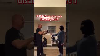 Self Defense Weapons Disarming Part 1 personaldefense viralvideos [upl. by Eeima]