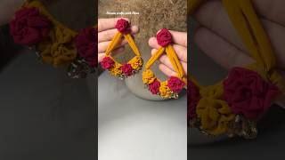 6 beautiful earrings 😱 dreamcraftswithhina shorts earrrings handmade craft diyjewellry [upl. by Nahtnoj343]