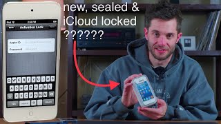 Apple iCloud locked my sealed iPod Touch yes REALLY [upl. by Ahsinor]