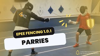 Epee Fencing 101  Parries 🛡️ [upl. by Fenner]