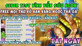 Nro Lậu  Sever Test Vĩnh Viễn  Free Mọi Thứ Không Cần Nạp Vàng Ngọc SKH Vip Tnsm Cao Cày Là Vip [upl. by Leighton898]