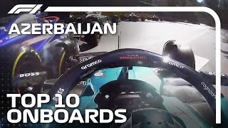 Top 10 Onboards  2024 Azerbaijan Grand Prix  Qatar Airways [upl. by Silden175]