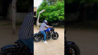 Harley davidson  Bobber style  Vampvideo [upl. by Eitnom526]