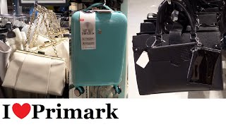 New bags amp suitcases at Primark November 2021  I❤Primark [upl. by Haerle]