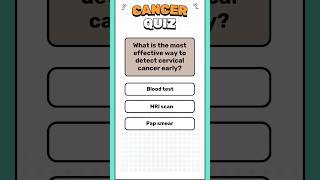 Part3 quotTest your knowledge on Cancer MCQ Quizquot gk quiz cancer quiz [upl. by Sackman]