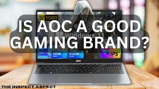 Is AOC a good gaming brand AOC Gaming Laptop Computer 15״ FHD Screen Review [upl. by Fife997]