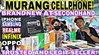 BILIHAN NG MURANG CELLPHONE BRANDNEW AT SECONDHAND IPHONE  SAMSUNG  OPPO  VIVO  INFINIX REALME [upl. by Ginevra]