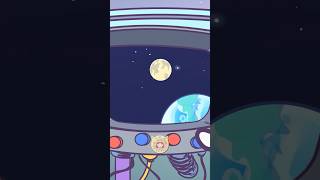 🌕 ¡ALGO SE ESCONDE EN LA LUNA ¿TE ATREVES A DESCUBRIRLO videosparaniños luna shorts [upl. by Doowyah477]