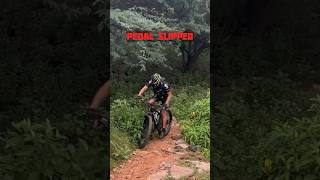 Pedal Strike on Shin during Offroading [upl. by Wauters]