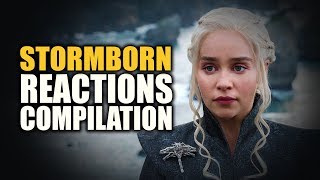 Game of Thrones STORMBORN Reactions Compilation [upl. by Studner]