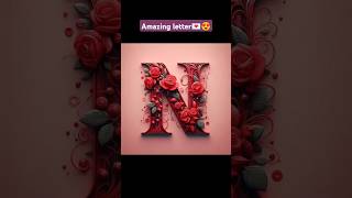 Amazing letter n 💌💥 lucky name 🫰🏻🙂cute name 🤗 namestatus vb💌j🙂f💥u🤩r🤗c🙂n letter status [upl. by Perkin985]