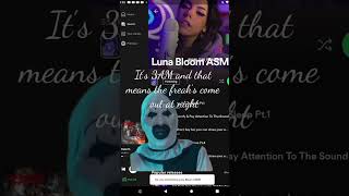 Luna bloom ASMR LunaBloomASMR asmr clown spotify 3am [upl. by Corissa236]