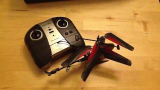 Brookstone Cloud Force RC Helicopter Review [upl. by Eniledam]