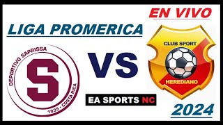 🔴Deportivo Saprissa vs Herediano en vivo  Liga Apertura Costa Rica [upl. by Nimaynib]