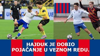 HAJDUK JE DOBIO POJAČANJE U VEZNOM REDU [upl. by Attenrev331]