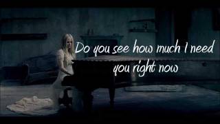 Avril Lavigne  When Youre Gone with lyrics HD [upl. by Etram]