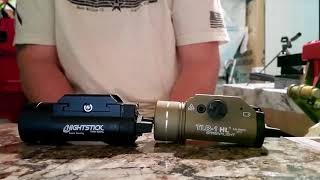 Nightstick TWM850XLStreamlight TLR1HL Comparison [upl. by Delbert]