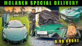 Taking Delivery of McLaren😱Artura in India🇮🇳WORTH 7CR🔥 [upl. by Nailil]