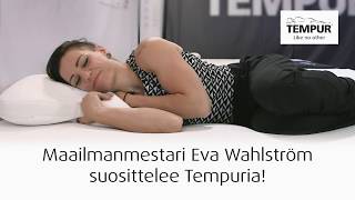 Eva Wahlström suosittelee Tempuria  TEMPUR TVmainos [upl. by Rema661]