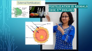 FertilizationInternalexternalInVitroViviparousoviparousDevelopmentofEmbryoCBSE8thScience [upl. by Ressan]