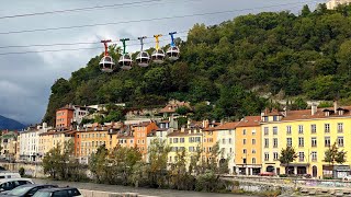 Grenoble  Auvergne Rhône Alpes region 4K [upl. by Nassir]