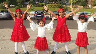 Jingle Bell Christmas Dance  Kids Dance  Easy Choreography [upl. by Enitsuj]