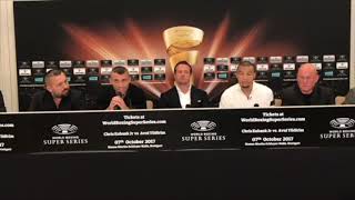 THE FULL EXPLOSIVE amp HEATED CHRIS EUBANK JR v AVNI YILDIRIM FINAL PRESS CONFERENCE GERMANY [upl. by Riancho]