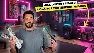 🔥Aislamiento Térmico y Acústico PENOSIL para nuestro estudio Gaming 🎮3 [upl. by Kcinimod]