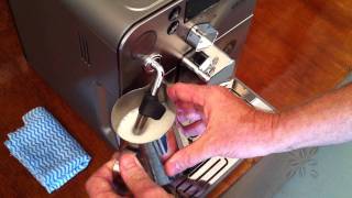 Gaggia Brera  23  Making a Coffee [upl. by Neevan]