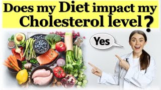 Does my Diet impact my Cholesterol level  Understand What Food to Choose amp What Food to Avoid [upl. by Acyre713]