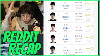 Caedrel Reacts To IG Roster LPL Roster Rumours amp Los Ratones Scrim Data [upl. by Inilam557]