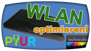 Technicolor TC7200 WLAN verbessern Pyur Router [upl. by Llenrev481]