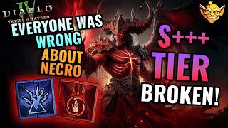 New S Tier Necromancer Build Changes EVERYTHING  Blood Surge Diablo 4 Build Guide [upl. by Adnoel]