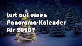 PanoramaWandkalender als Weihnachtsgeschenk [upl. by Andri397]