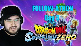 DRAGON BALL Sparking ZERO STORY MODE  FollowAthon Day 3  outpost goals twitch [upl. by Ossie]