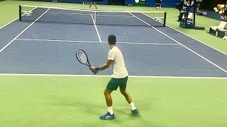 Novak DJOKOVIC Forehand amp Backhand SLOW MOTION [upl. by Cadman]