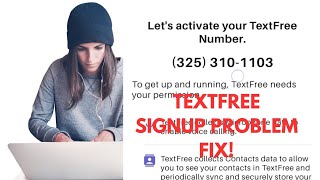 TextFree Sign Up Problem Fix 100 Working  Textfree Registration Error Quick Fix 2024 [upl. by Persons]