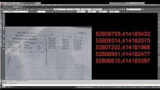 AUTOCAD PROĞRAMINDA KOLAY KOORDİNAT GİRMEK [upl. by Eendys]