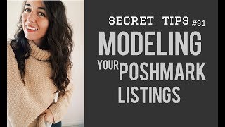 Modeling Your Poshmark Listings  Secret Tip 31 [upl. by Ankeny]