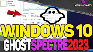 WINDOWS 10 GHOSTSPECTRE EM PORTUGUÊS VERSÃO 22H2 COMPACT LITE 2023 [upl. by Nnayr]