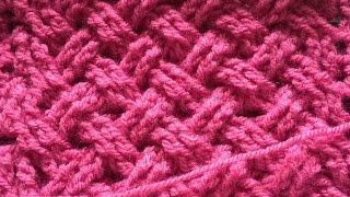 Keltische weefsteek haken Toer 12 en 3  Celtic weave stitch crochet [upl. by Virgina16]