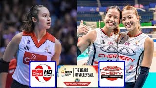 PVL LIVE  CIGNAL HD SPIKERS vs CHERY TIGGO I LIVE SCORES and COMMENTARY [upl. by Asiul]