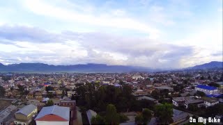 Lamka Town Churachandpur Manipur  Top View of Town  200 Subscribers Special [upl. by Llerruj]