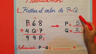 CRIPTOGRAMAS DE ADICIÓN Y SUSTRACCIÓN  R M TERCER GRADO Clase virtual [upl. by Nolyar]