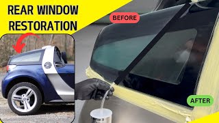 DIY Foggy Rear Window Restoration with Polymer [upl. by Bull]