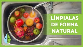 Cómo DESINFECTAR FRUTAS y VERDURAS naturalmente💧🍎🥬 [upl. by Par335]